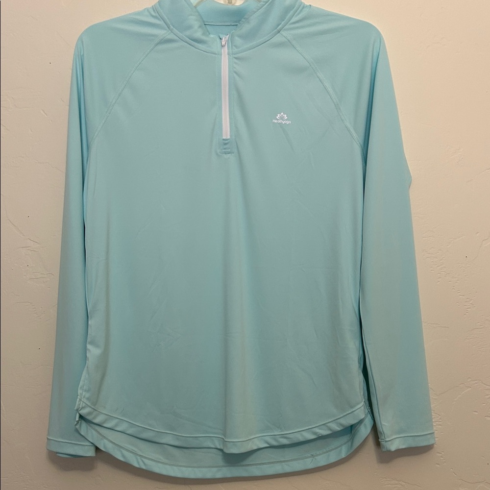 Healthyoga Aqua Long-Sleeve Active Shirt